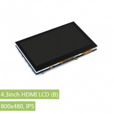 Màn hình LCD 4.3inch HDMI(B), 800x480, IPS, Cảm ứng điện dung Waveshare